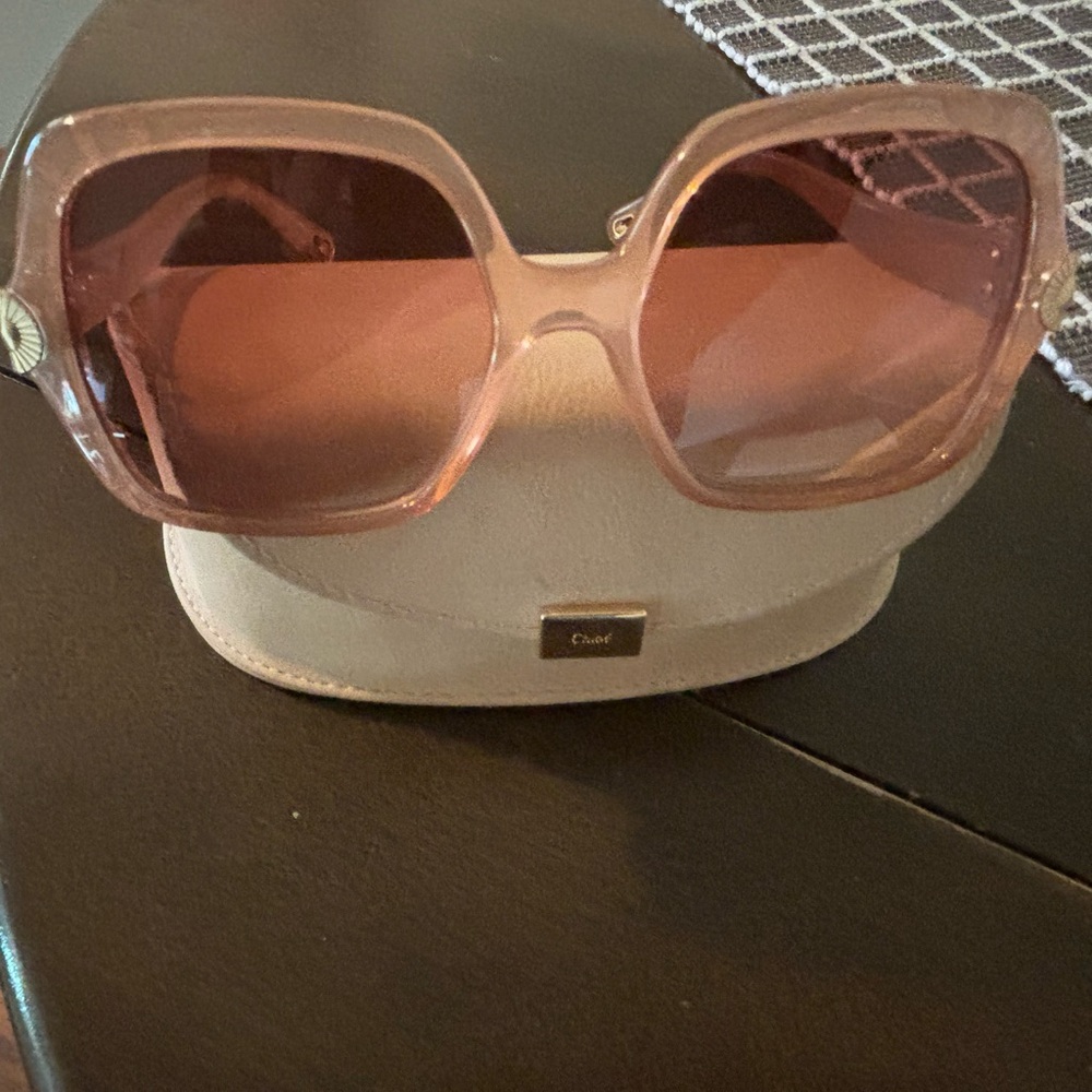 Chloé pink sunglasses